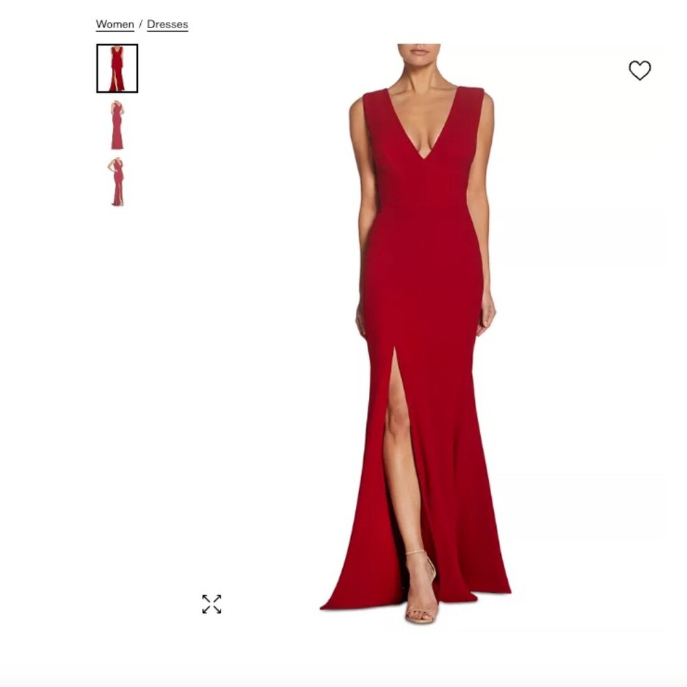 Dress The Population - Sandra V-Neck Gown